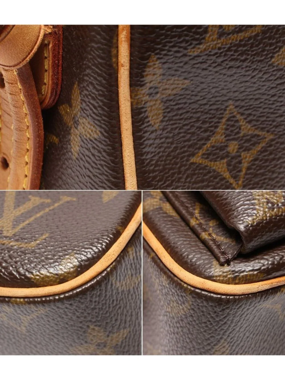 Louis Vuitton Shoulder Bag MM Monogram